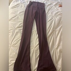 Lululemon Grape Thistle Flared Leggings